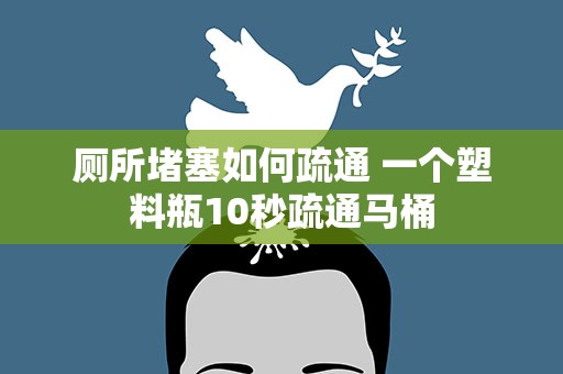 厕所堵塞如何疏通 一个塑料瓶10秒疏通马桶