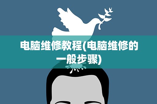 电脑维修教程(电脑维修的一般步骤)
