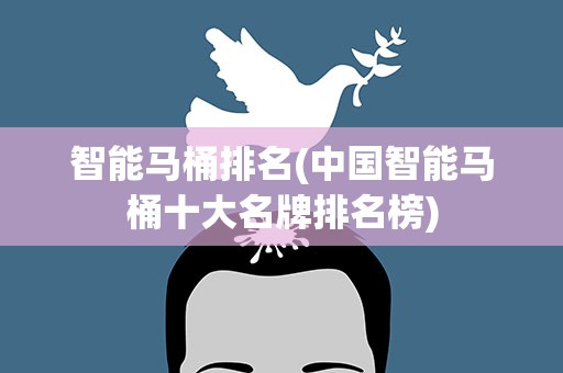 智能马桶排名(中国智能马桶十大名牌排名榜)