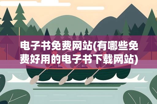 电子书免费网站(有哪些免费好用的电子书下载网站)