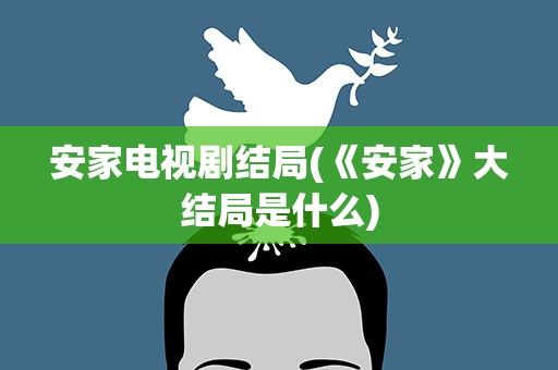 安家电视剧结局(《安家》大结局是什么)