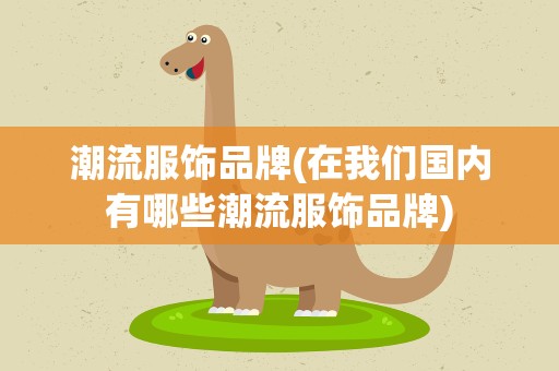 潮流服饰品牌(在我们国内有哪些潮流服饰品牌)