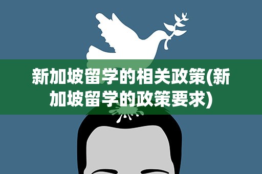 新加坡留学的相关政策(新加坡留学的政策要求)