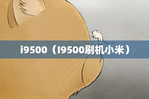 i9500（I9500刷机小米）