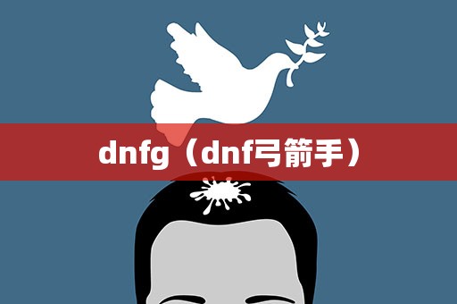 dnfg（dnf弓箭手）