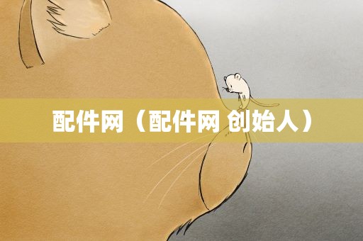 配件网（配件网 创始人）