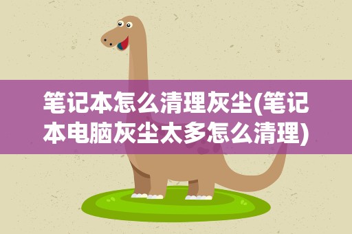 笔记本怎么清理灰尘(笔记本电脑灰尘太多怎么清理)