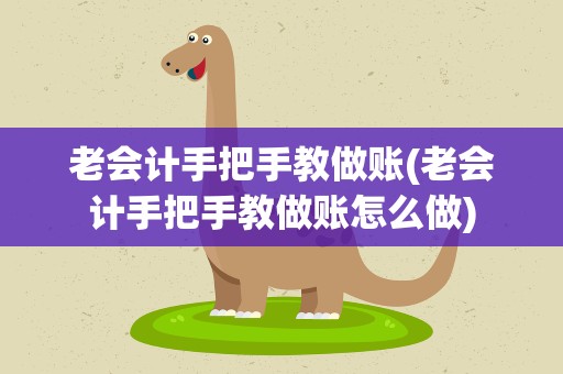 老会计手把手教做账(老会计手把手教做账怎么做)