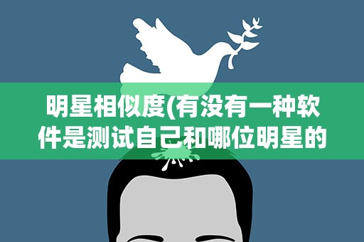 明星相似度(有没有一种软件是测试自己和哪位明星的相似度的)
