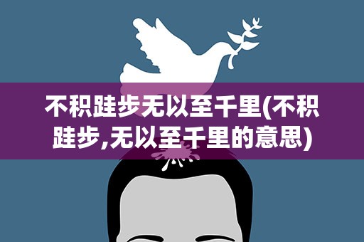 不积跬步无以至千里(不积跬步,无以至千里的意思)