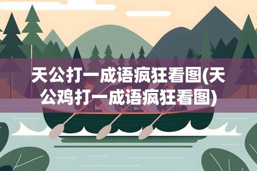 天公打一成语疯狂看图(天公鸡打一成语疯狂看图)