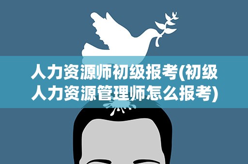 人力资源师初级报考(初级人力资源管理师怎么报考)