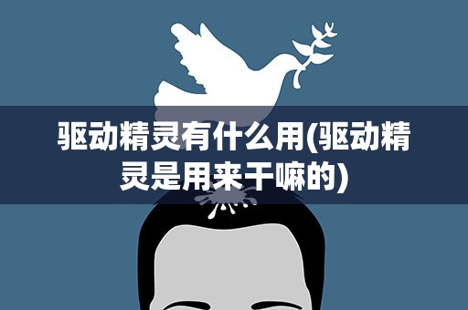 驱动精灵有什么用(驱动精灵是用来干嘛的)