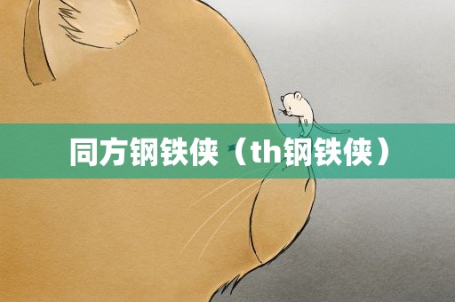 同方钢铁侠（th钢铁侠）