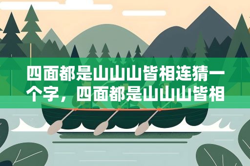 四面都是山山山皆相连猜一个字，四面都是山山山皆相连猜一个字谜