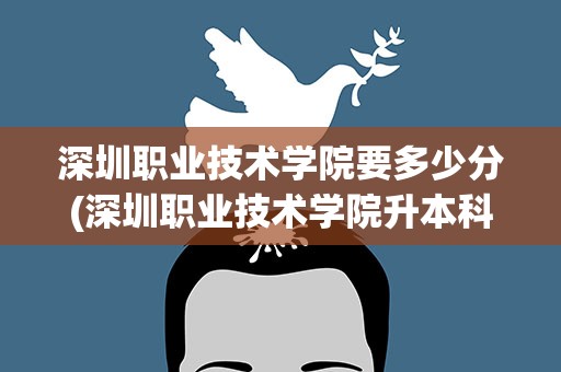 深圳职业技术学院要多少分(深圳职业技术学院升本科)