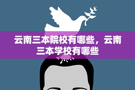 云南三本院校有哪些，云南三本学校有哪些
