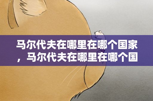 马尔代夫在哪里在哪个国家，马尔代夫在哪里在哪个国家哪里最美