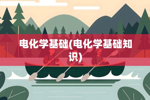 电化学基础(电化学基础知识)