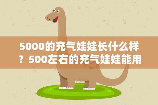 5000的充气娃娃长什么样？500左右的充气娃娃能用嘛