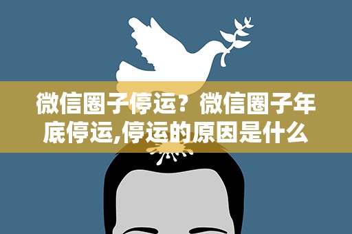 微信圈子停运？微信圈子年底停运,停运的原因是什么