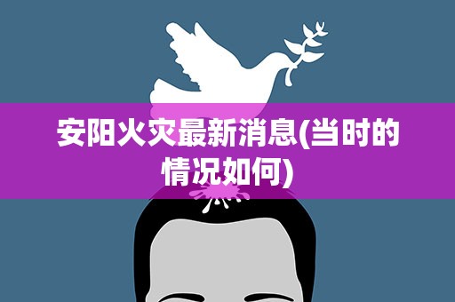安阳火灾最新消息(当时的情况如何)