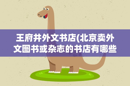 王府井外文书店(北京卖外文图书或杂志的书店有哪些)