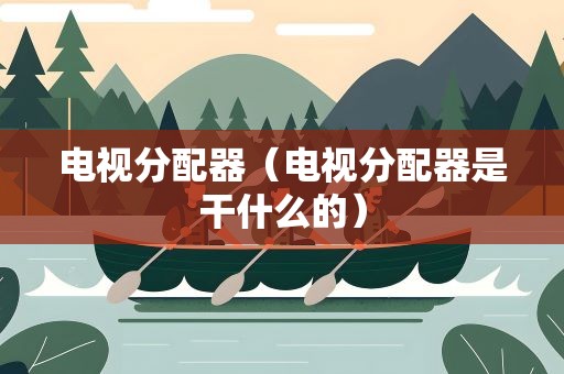 电视分配器（电视分配器是干什么的）