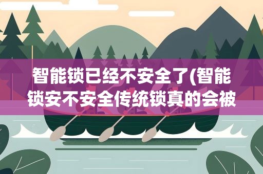 智能锁已经不安全了(智能锁安不安全传统锁真的会被淘汰了吗)