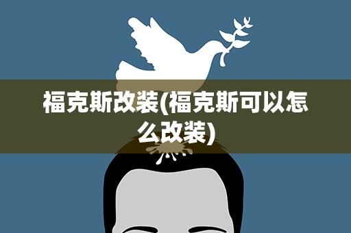 福克斯改装(福克斯可以怎么改装)