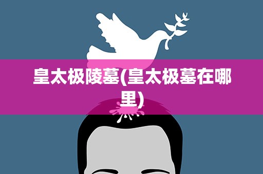 皇太极陵墓(皇太极墓在哪里)