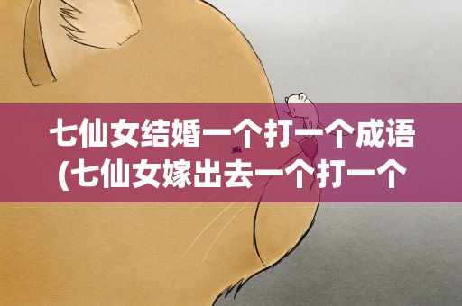 七仙女结婚一个打一个成语(七仙女嫁出去一个打一个成语)