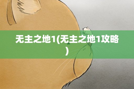 无主之地1(无主之地1攻略)
