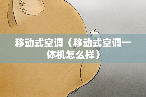 移动式空调（移动式空调一体机怎么样）