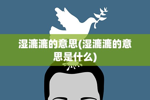 湿漉漉的意思(湿漉漉的意思是什么)