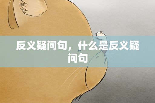 反义疑问句，什么是反义疑问句