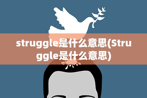 struggle是什么意思(Struggle是什么意思)