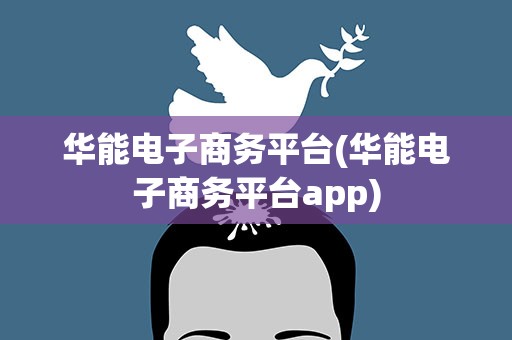华能电子商务平台(华能电子商务平台app)