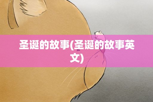 圣诞的故事(圣诞的故事英文)