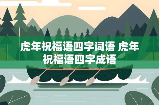 虎年祝福语四字词语 虎年祝福语四字成语