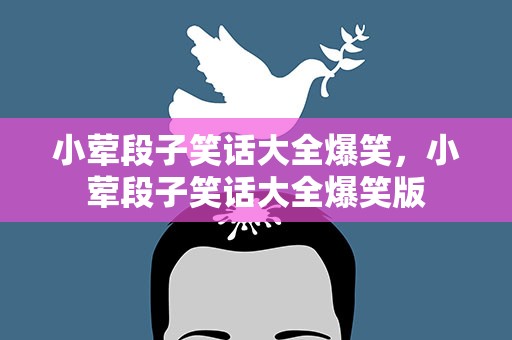 小荤段子笑话大全爆笑，小荤段子笑话大全爆笑版