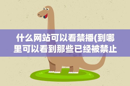 什么网站可以看禁播(到哪里可以看到那些已经被禁止播出的电影或者动漫吗)